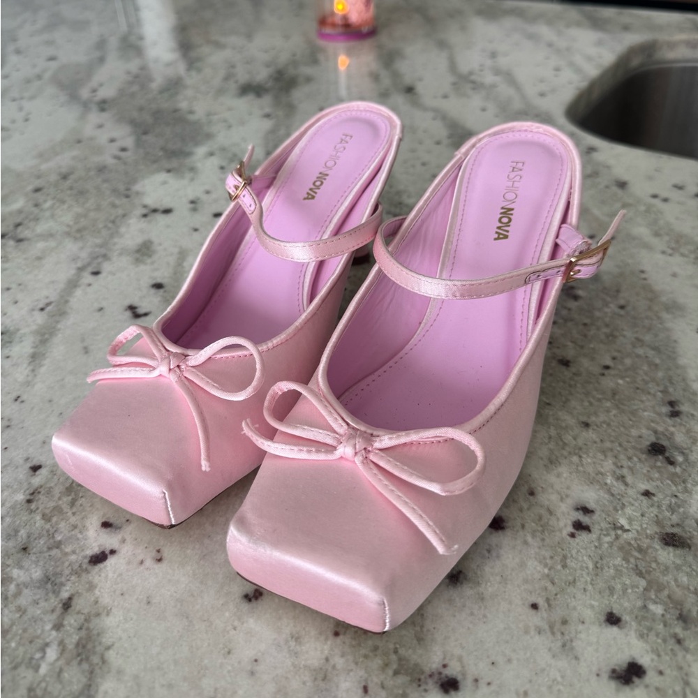 Fashion nova ballet heels